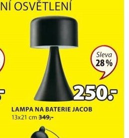 LAMPA NA BATERIE JACOB