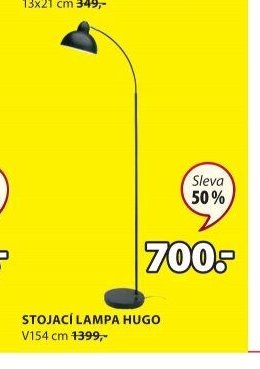 STOJACÍ LAMPA HUGO