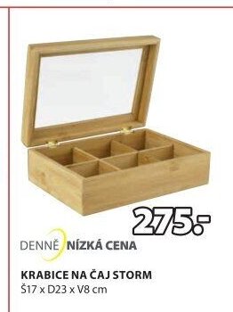 KRABICE NA ČAJ STORM