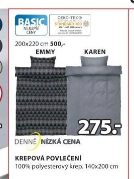 KREPOVÁ POVLEČENÍ EMMY, KAREN