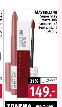 Maybelline Super Stay Matte Ink