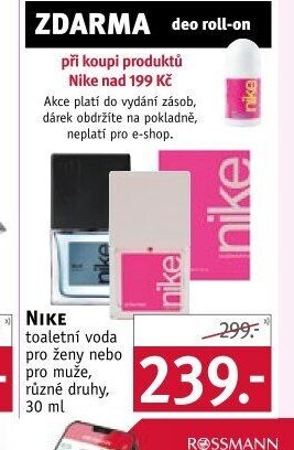 Nike toaletní voda