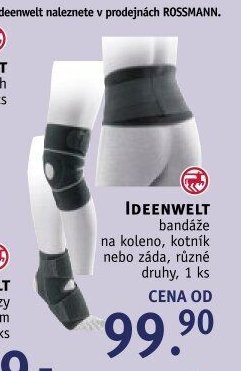 IDEENWELT bandáže na koleno, kotník nebo záda