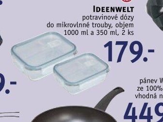 IDEENWELT potravinové dózy do mikrovlnné trouby