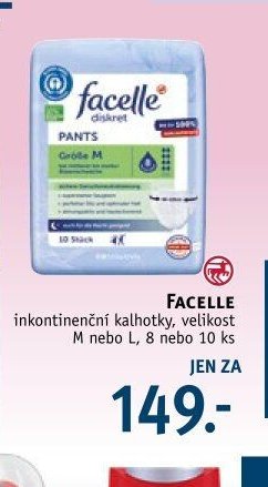 FACELLE inkontinenční kalhotky