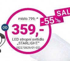 LED stropní svítidlo STARLIGHT