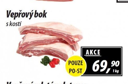 Vepřový bok s kostí