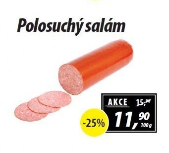Polosuchý salám
