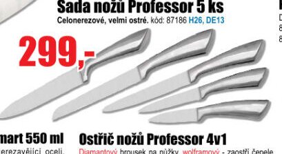 Sada nožů Professor 5 ks