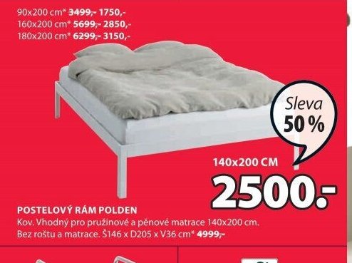 POSTELOVÝ RÁM POLDEN