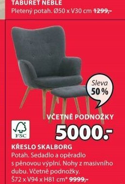 KŘESLO SKALBORG