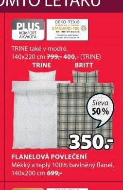 Flanelové povlečení