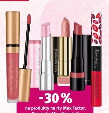 Max Factor, Rimmel a Miss Sporty produkty na rty