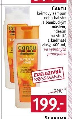 Cantu krémový šampon nebo balzám