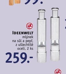 IDEENWELT mlýnek na sůl a pepř