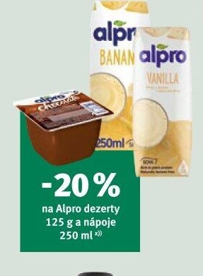 Alpro dezerty a nápoje