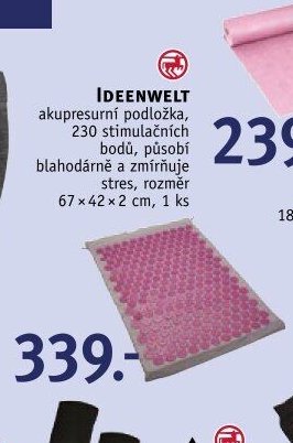 IDEENWELT akupresurní podložka
