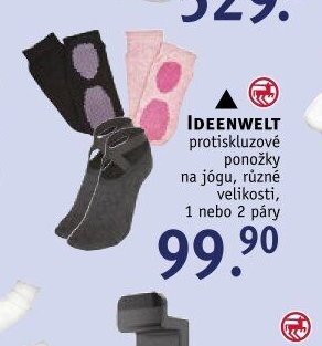 IDEENWELT protiskluzové ponožky na jógu