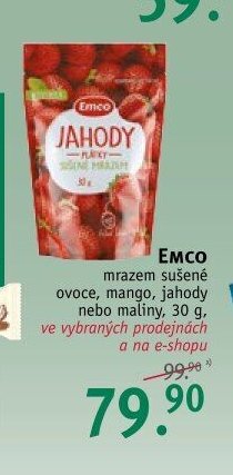 Emco mražen sušené ovoce