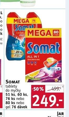 Somat tablety do myčky