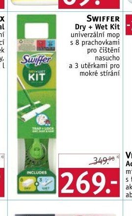 SWIFFER Dry + Wet Kit