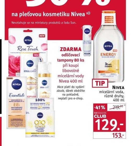 Nivea micelární voda