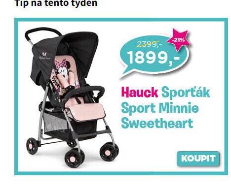 Hauck Sporták Sport Minnie Sweetheart