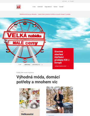 aktuální leták Kik textil 30.3.2022-5.4.2022
