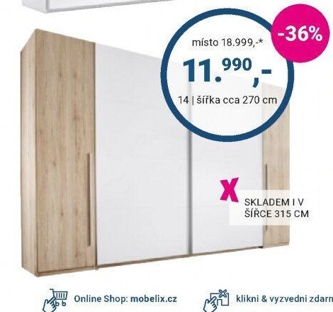 14 | šířka cca 270 cm