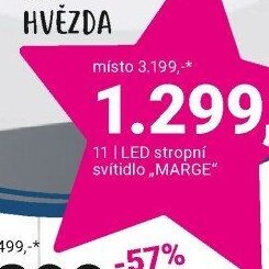 LED stropní svítidlo MARGE