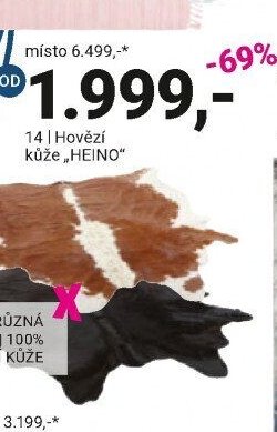 Hovězí kůže HEINO
