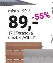 Terasová dlažba „WILLI