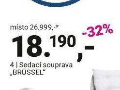 Sedací souprava „BRÜSSEL“
