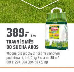 TRAVNÍ SMĚS DO SUCHA AROS