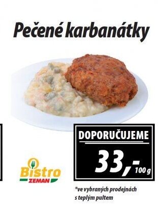 Pečené karbanátky