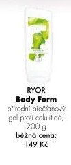 RYOR Body Form přírodní břečťanový gel proti celulitidě