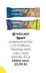 WELLMIX Sport proteinová tyčinka