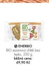 ENERBIO BIO sezamový chléb bez lepku, 250 g