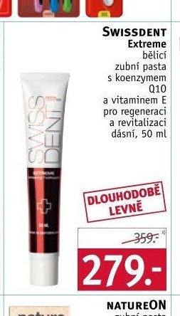 Swissdent Extreme bělící zubní pasta