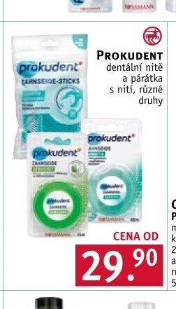 Prokudent dentální nitě a párátka