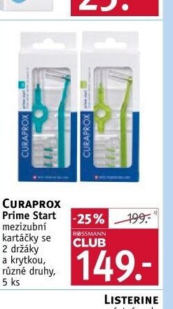 Curaprox Prime Start mezizubní kartáčky