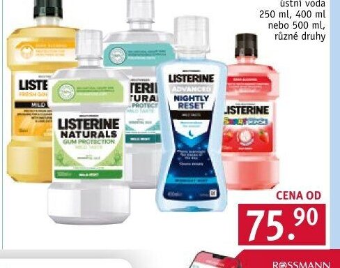 Listerine ústní voda