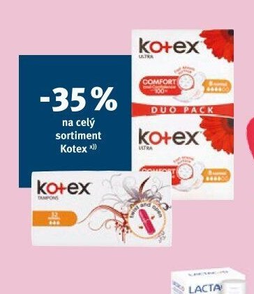 Kotex sortiment