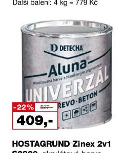 Aluna syntetická barva
