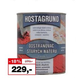 HOSTAGRUND odstraňovač starých nátěrů P8214