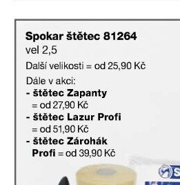 Spokar štětec 81264 vel 2,5