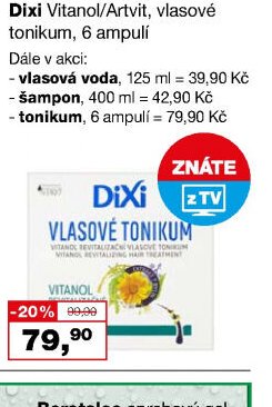 Dixi Vitanol/Artvit vlasové tonikum