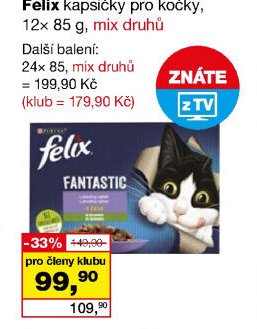 Felix kapsičky pro kočky