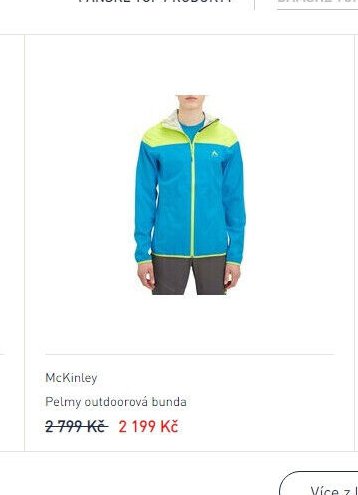 McKinley Pelmy outdoorová bunda