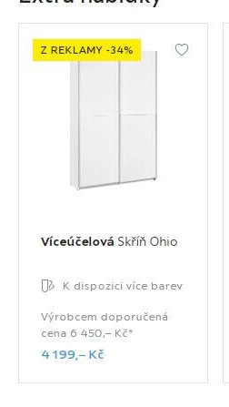 Víceúčelová Skříň Ohio